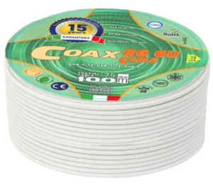 Кабель RG 6 U COAX 4*100м 001-210016/4