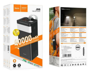 Повербанк 40 000mAh HOCO J86 Powermaster 22.5W fully compatible (черный)