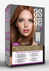 ASSE 7.35  краска для волос cocoa coffee set какао кофе набор 50+50мл *24