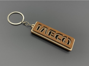 Брелок деревянный для авто IVECO