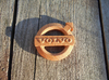 Брелок деревянный для авто VOLVO
