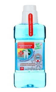 Ополаскиватель для полости рта ДЛЯ ВСЕЙ СЕМЬИ Комплексный уход Морозная свежесть, п/б, 350мл