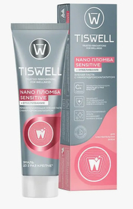 Зубная паста реминерализирующая TISWWEL Sensitive от кариеса с наногидроксиапатитом 110гр