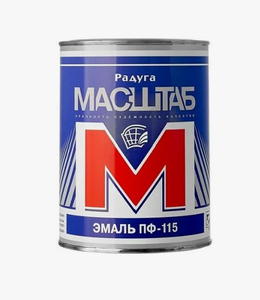 Эмаль ПФ-115 Масштаб глянцевая  синяя 2,6кг 6шт/уп