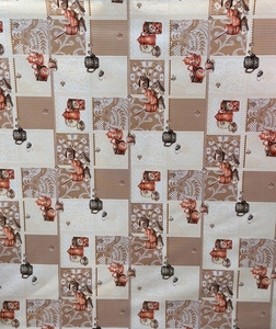 Клеенка на ПВХ основе 137х30м рулон Nice Table Cloth №13, WF-5279С
