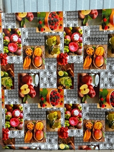 Клеенка на ПВХ основе 137х30м рулон Nice Table Cloth №2, WF-5482A