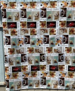 Клеенка на ПВХ основе 137х30м рулон Nice Table Cloth №1, WF-5294A