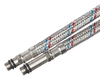 Подводка гибкая для смесителя Г1/2", М10, 60см, пара, FRESSO