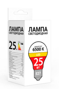 Промо Лампа светодиодная BY А65 25 Вт Е27 1500 Лм 6500 К 175-245 В