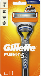 Бритвенный станок  GILLETTE FUSION +2 кассеты 6шт/уп