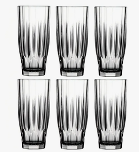 Набор 6 стаканов для коктейля 315мл Даймод 1/4