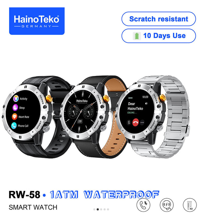 Смарт часы HainoTeko RW-58 ТАКТИЧЕСКИЕ