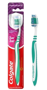 Зубная щетка COLGATE "Super Shine" Плюс Средней Жесткости (Оригинал) 1/72