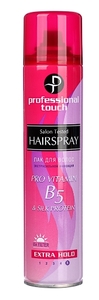 Лак для волос Professional Touch экстрасильная фиксация, ж/б, 265мл
