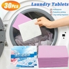 Салфетки для стирки Laundry bubble paper 30/1