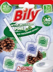 Bily diamond active туалетный блок (blue water) 1x50 г (Pine) (*24) Турция